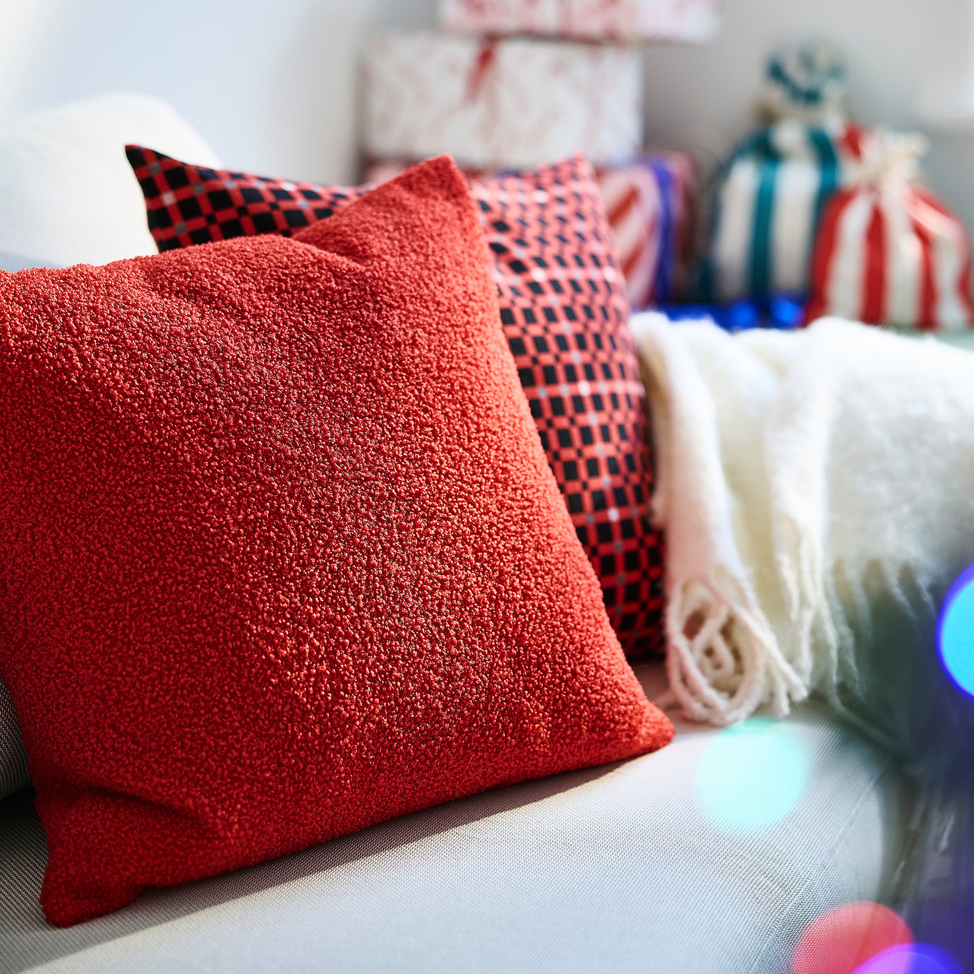 VINTERFINT housse de coussin