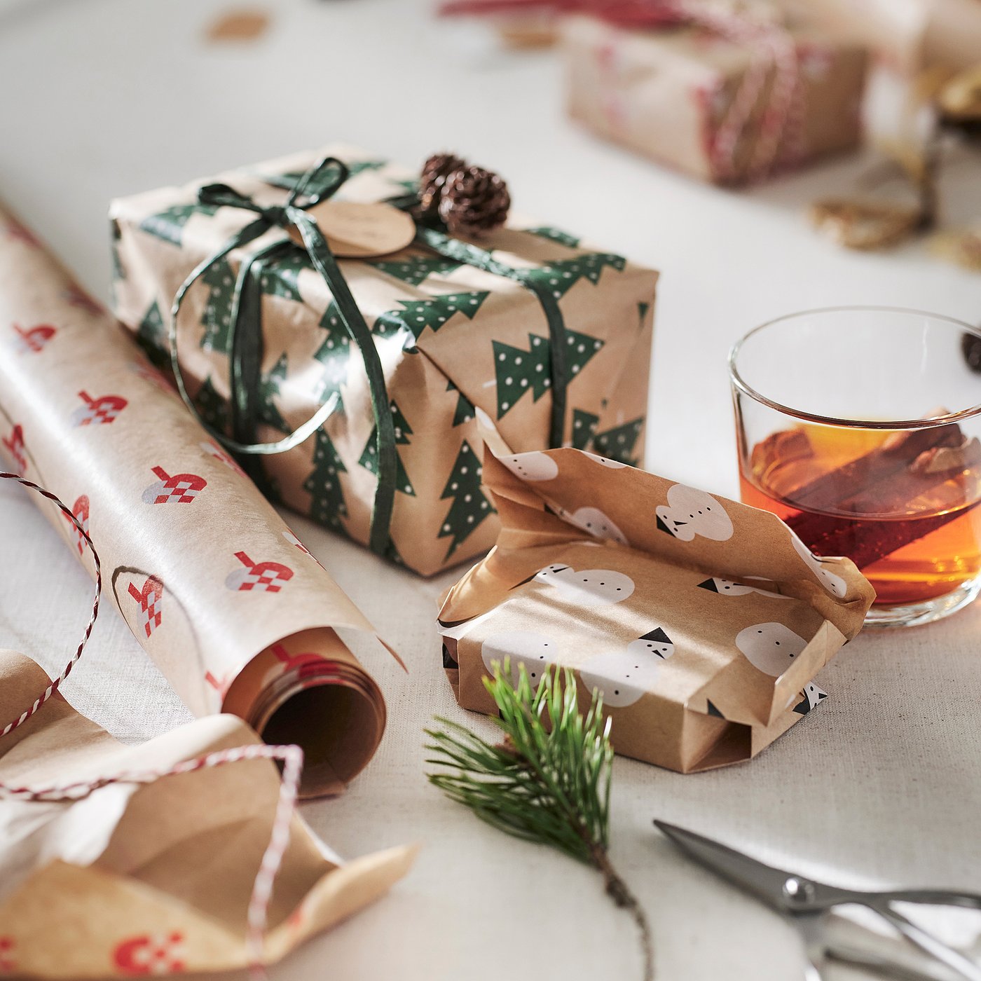 VINTERFINT papier cadeau