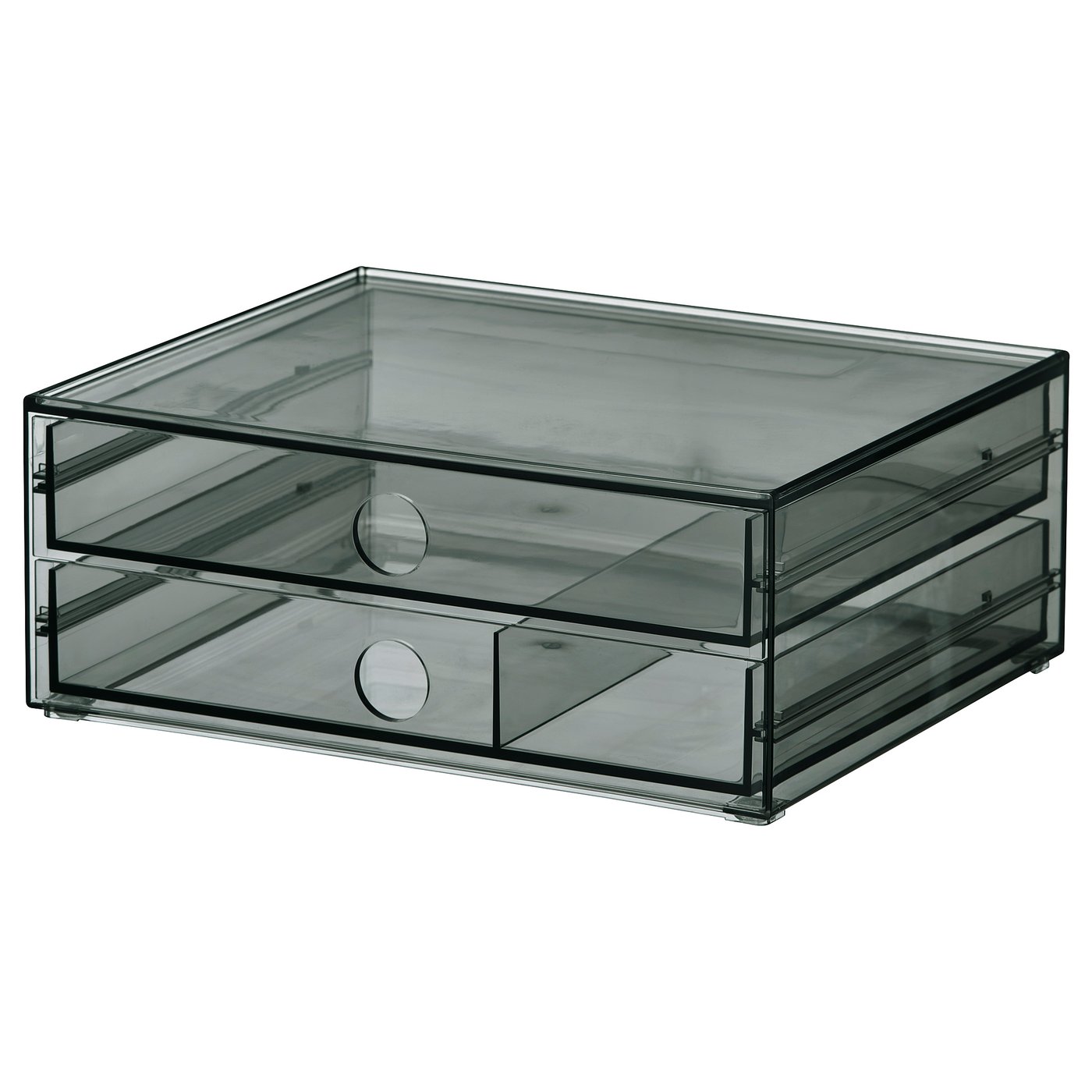 VISSLAÅN mini-commode 2 tiroirs