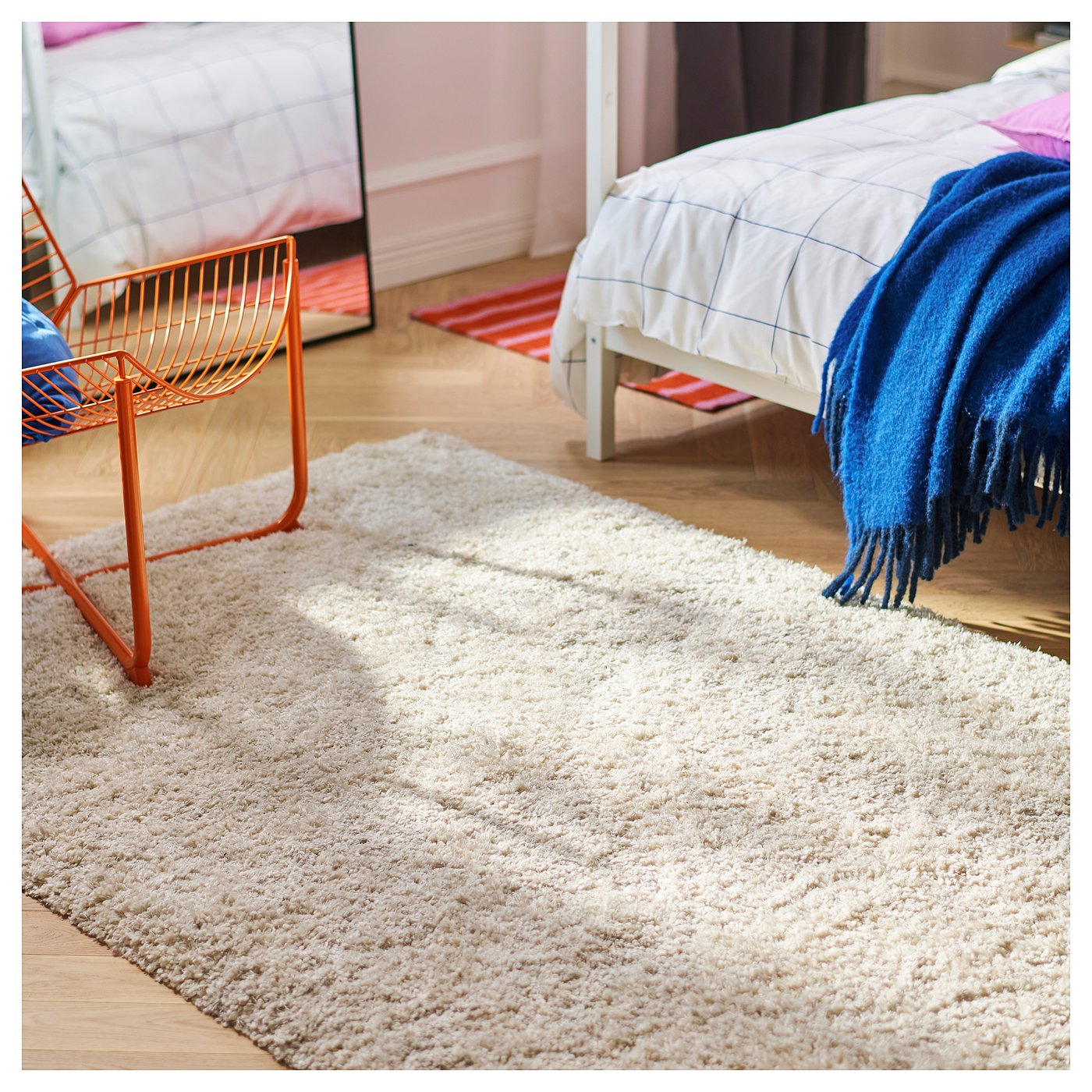 VOLLERSLEV tapis, poils hauts