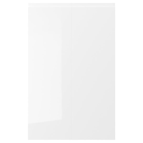 VOXTORP porte élément bas d'angle, 2pcs