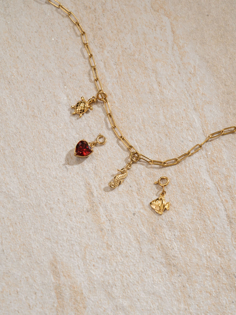 Flex Rotes Herz Charm