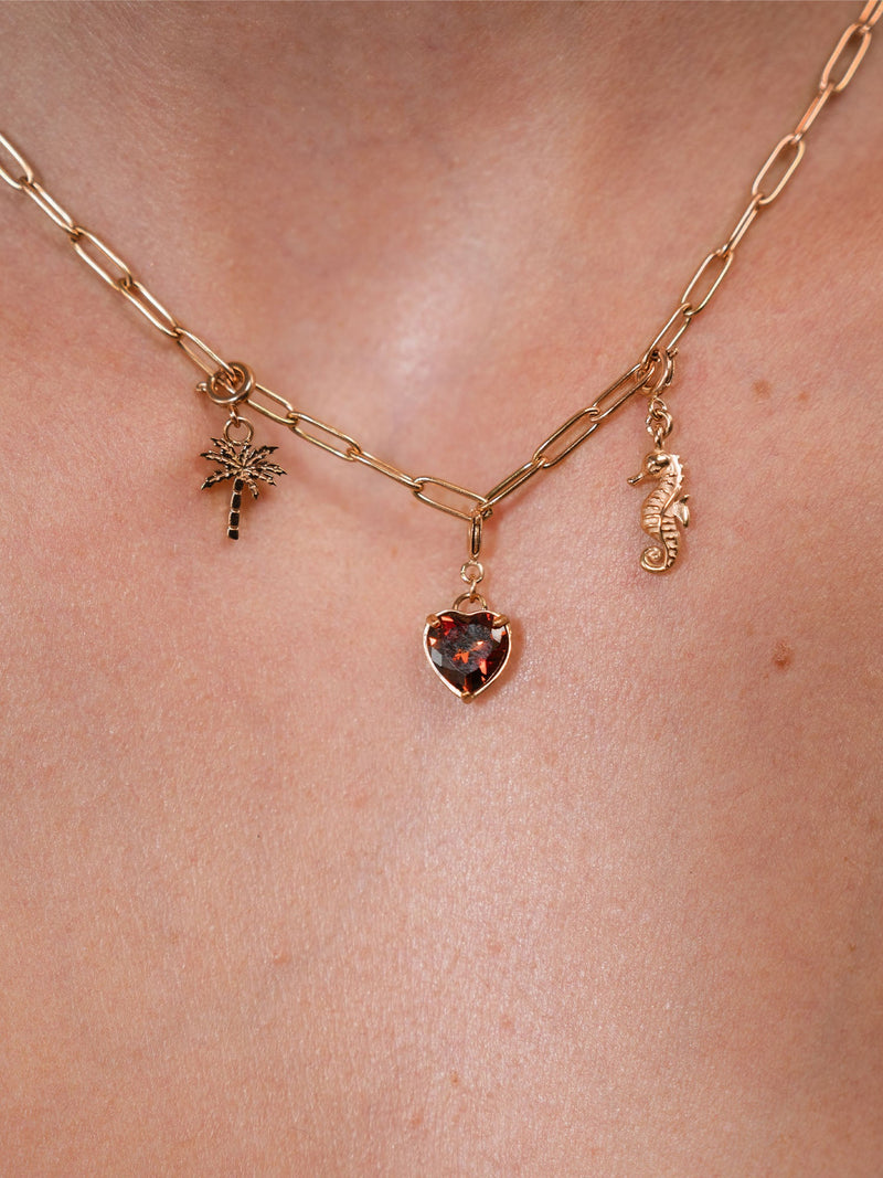 Flex Rotes Herz Charm