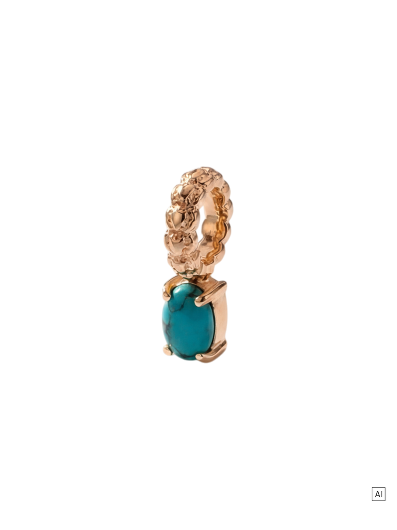 LEI Geburtsstein Charm Dezember Türkis