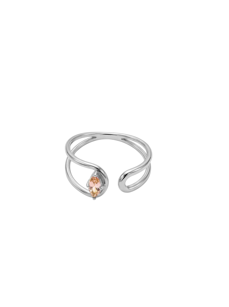 Mahina Club Amber Ring