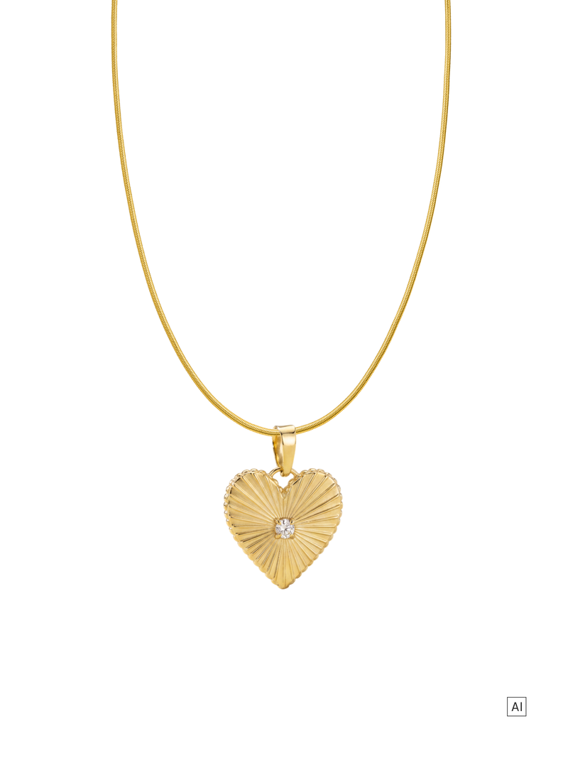 Shining Heart Charm