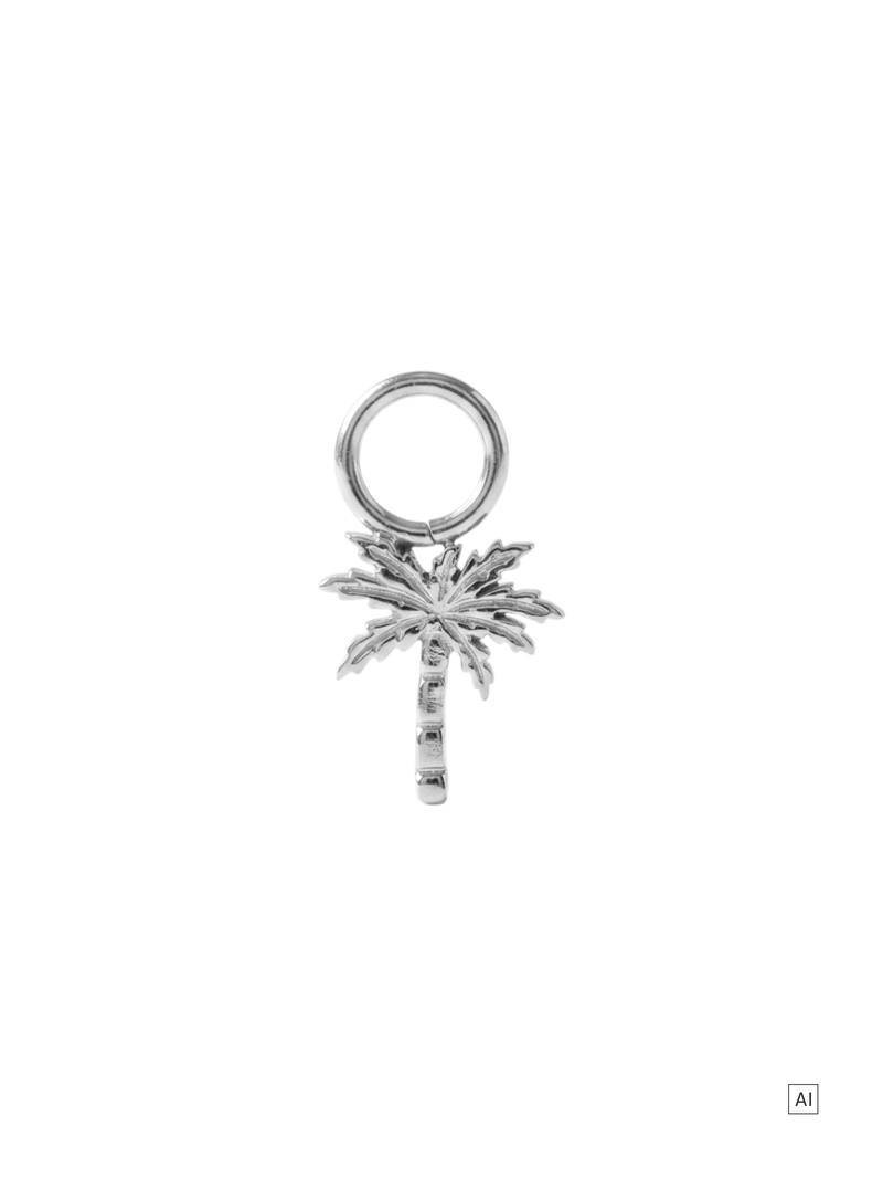 Palm Tree Ohrring-Charm