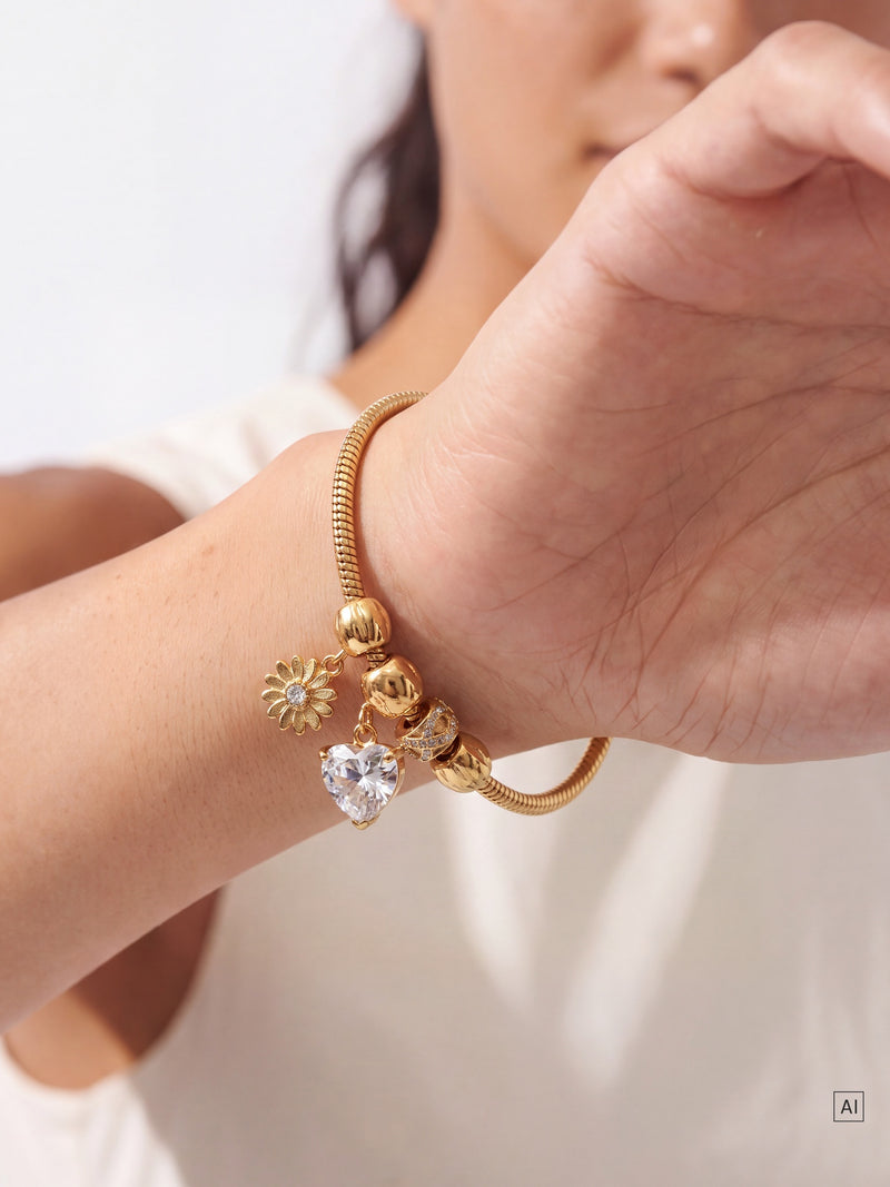 LEI Armband Glitter Bestseller Set