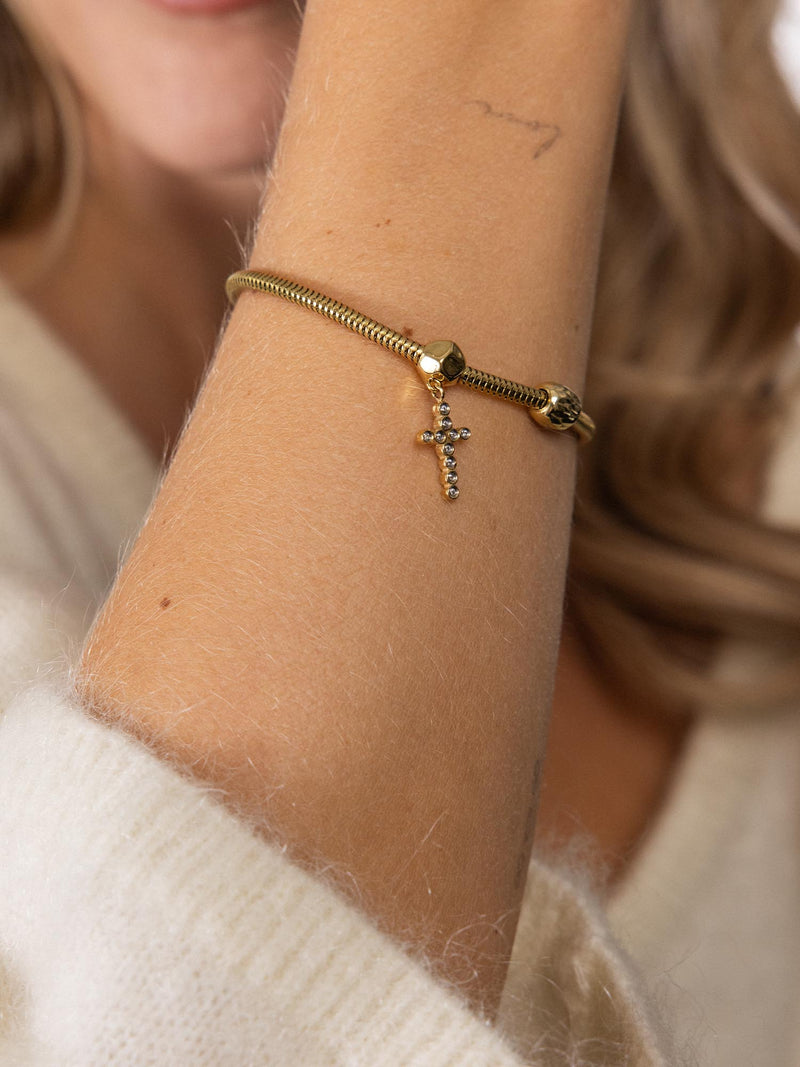 LEI Cross Charm