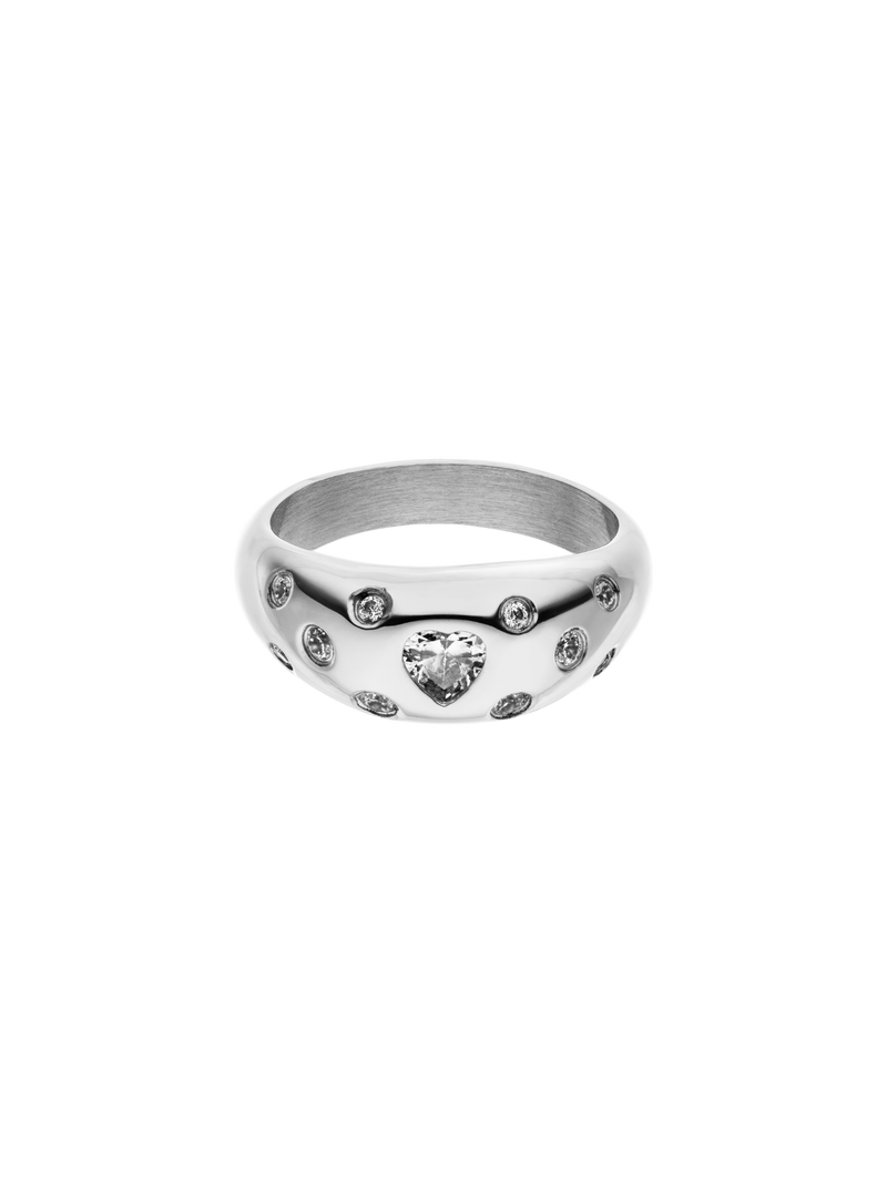 Sparkle Heart Ring
