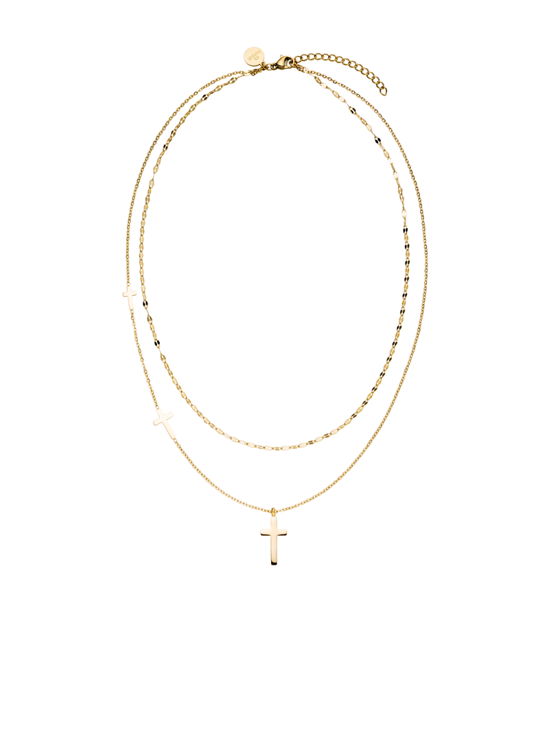 Two Layers Cross Kette