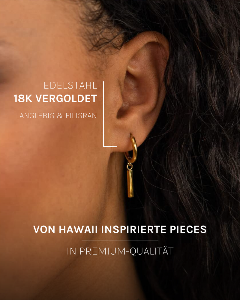 Huli Creole Ohrringe