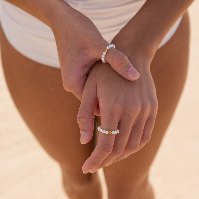 Anxiety Shiny Bloom Ring