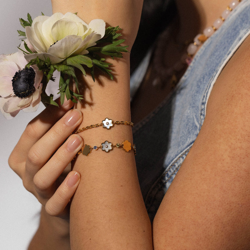 Flowering Blumen Armband