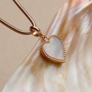 Amorance Halskette (Perlmutt/Rosé)