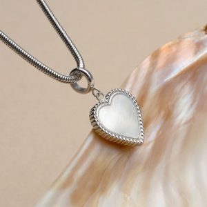 Amorance Halskette (Perlmutt/Silber)