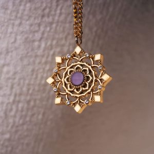 Aphonia Halskette (Amethyst/Gold)