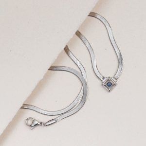 Awakening Halskette (Lapislazuli/Silber)