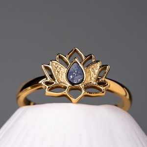 Balance Ring (Lapislazuli/Gold)