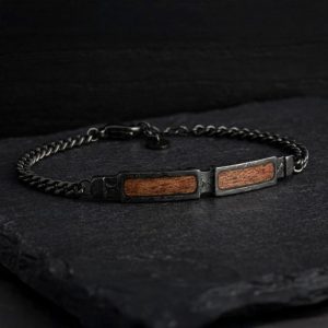 Campania Armband (Koa/Dunkelgrau)