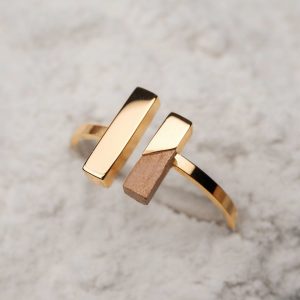 Campania Ring (Koa/Gold)