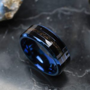 Cartesian Ring (Ahorn/Blau)