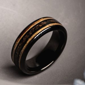 Cartesian Ring (Zebrano/Schwarz)