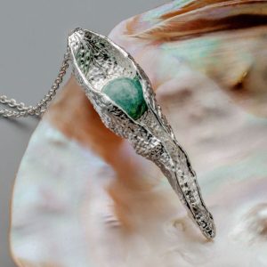 Chalice Halskette (Amazonit/Silber)