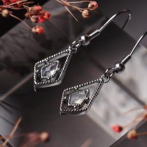 Daydreamer Ohrringe (Mondstein/Silber)
