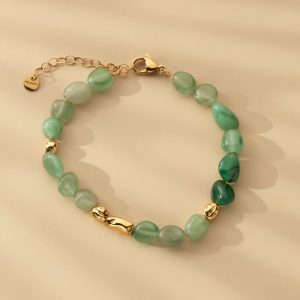 Fireworks Armband (Aventurin/Gold) II