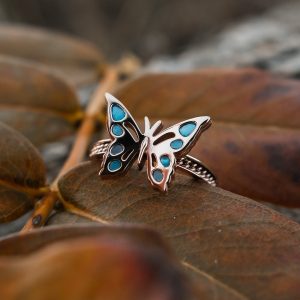Fritillary Ring (Perlmutt/Rosé)