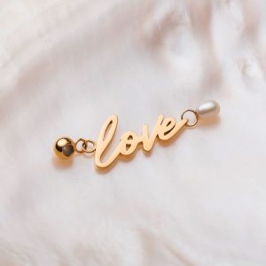 Love-Charm (Perle/Gold)