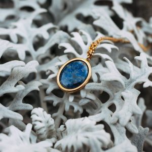 Mirror Halskette (Lapislazuli/Gold)
