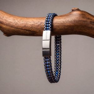 Offroad Armband (Lapislazuli/Grau)