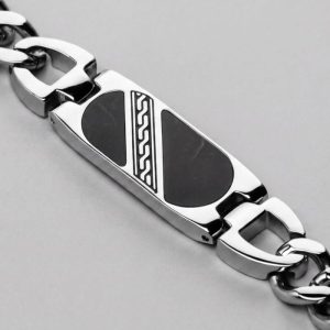 Outlands Armband (Schiefer/Silber)