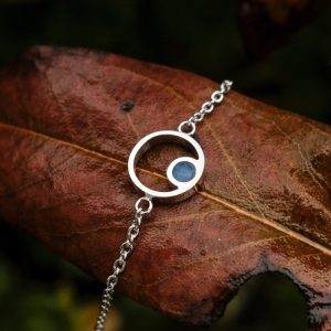 Pigment Armband (Marmor/Silber)