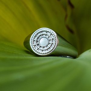 Pixa Ring (Perlmutt/Silber)