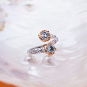 Silverstream Ring (Topas/Gold)