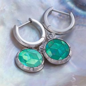 Soulgaze Ohrringe (Perlmutt/Silber)