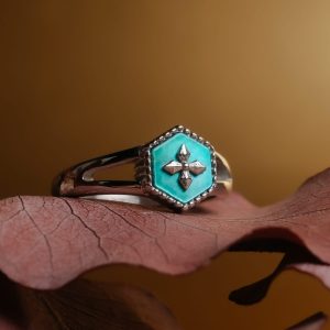Spectral Ring (Perlmutt/Silber)