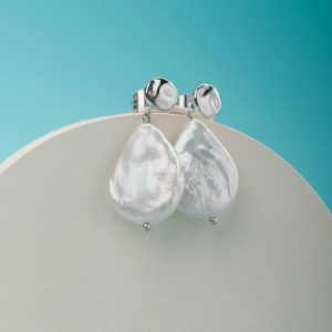 Summersweet Ohrringe (Barockperle/Silber)