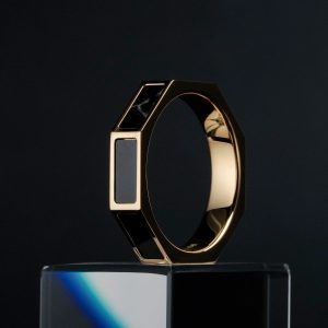 Supremum Ring (Marmor/Gold)