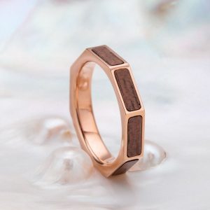 Supremum Ring (Walnuss/Rosé)