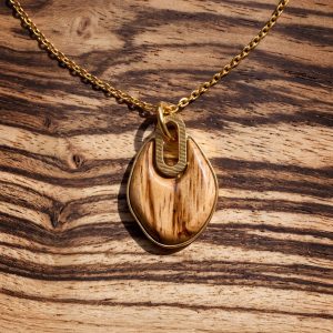 Truecolors Halskette (Zebrano/Gold)