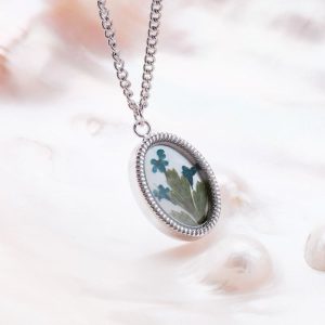 Wildflower Halskette (Blume/Silber)