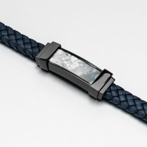 Wildrider Armband (Perlmutt/Blau)