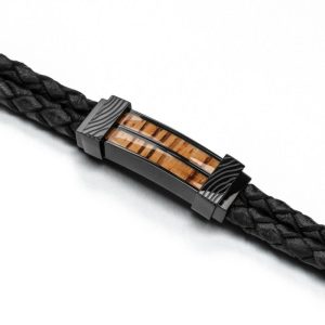 Wildrider Armband (Zebrano/Schwarz) II